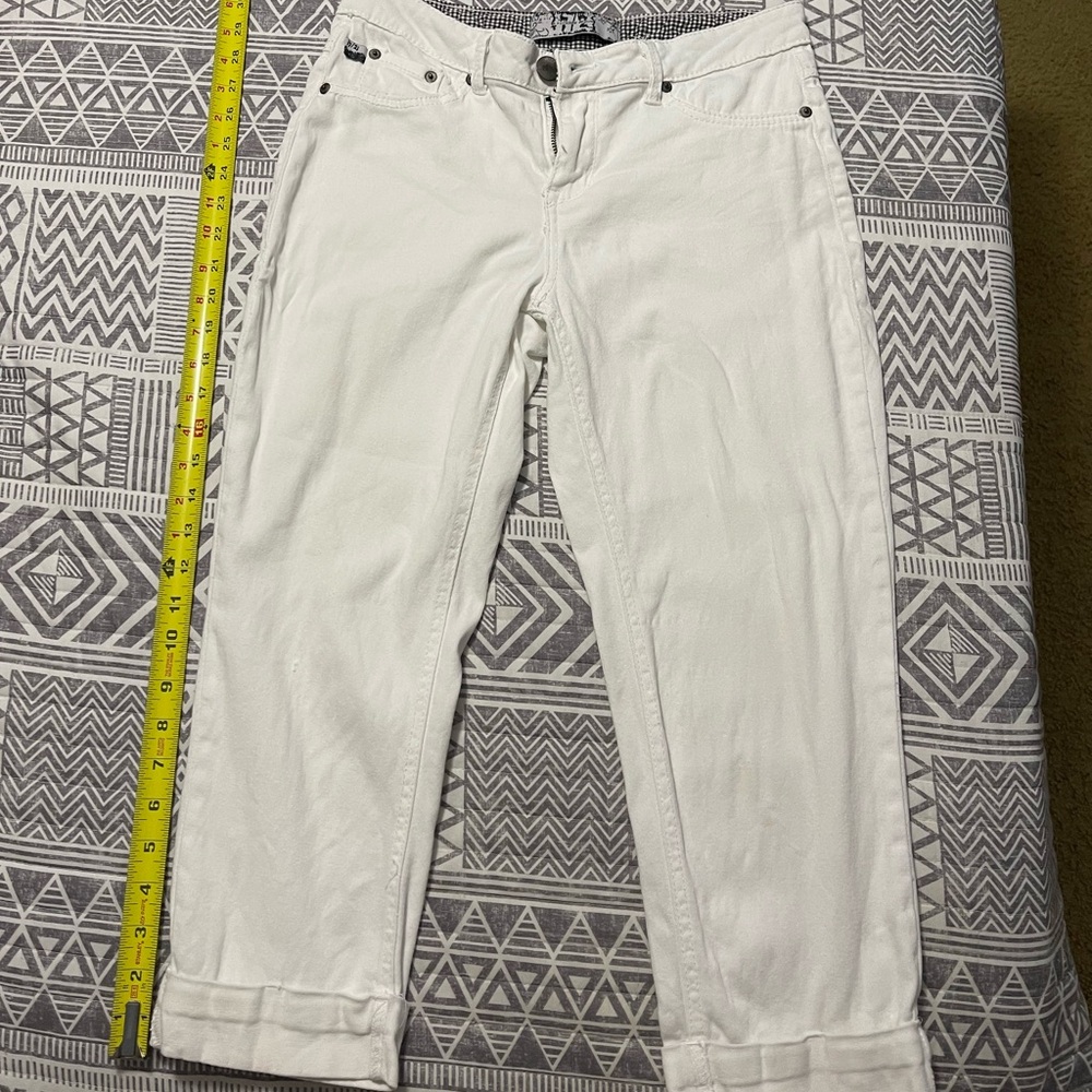 17/21 Exclusive Denim Women’s White Cropped Jeans Size 4